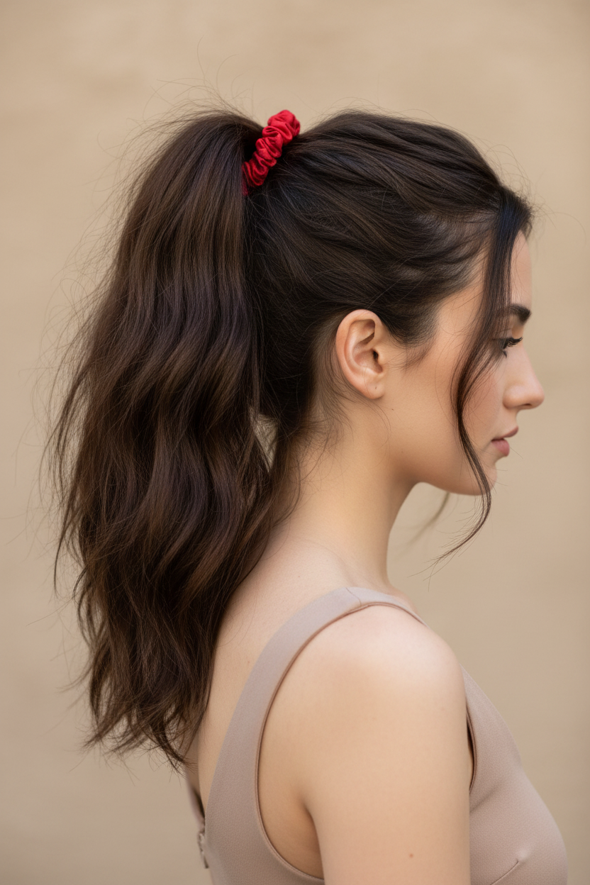 Малко коланче на коса