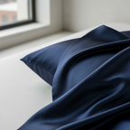 Копринена калъфка - Тъмно синя (22 муме)