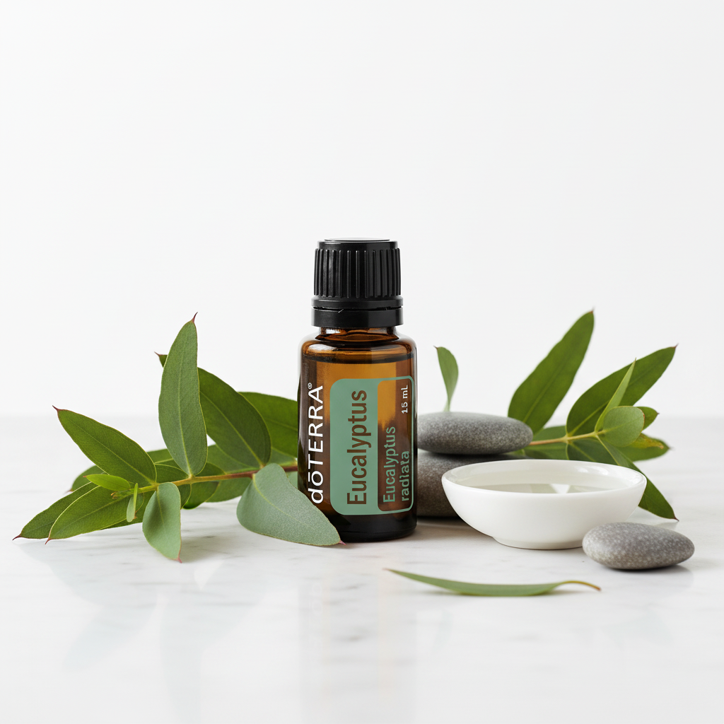 doTERRA Eucalyptus Product Photography