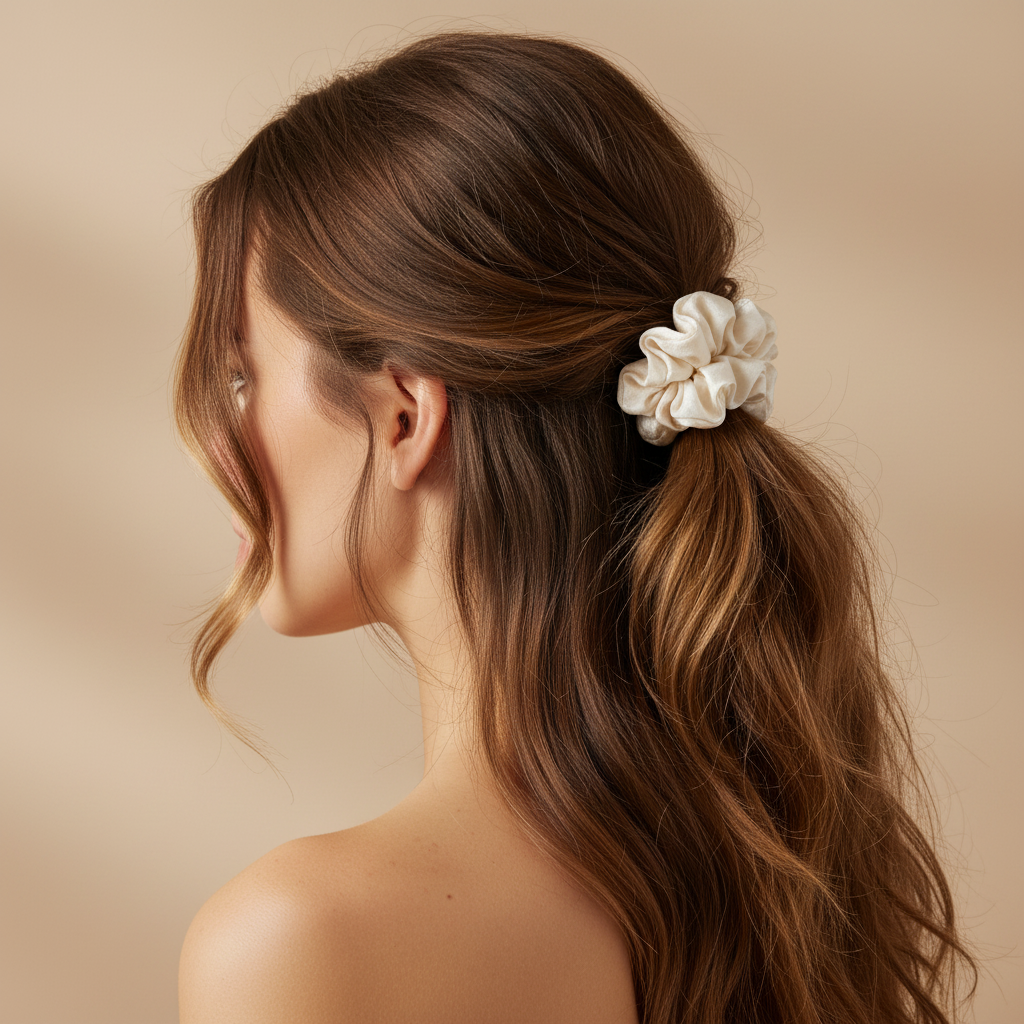 Ivory скрънче в косата - по-малък размер