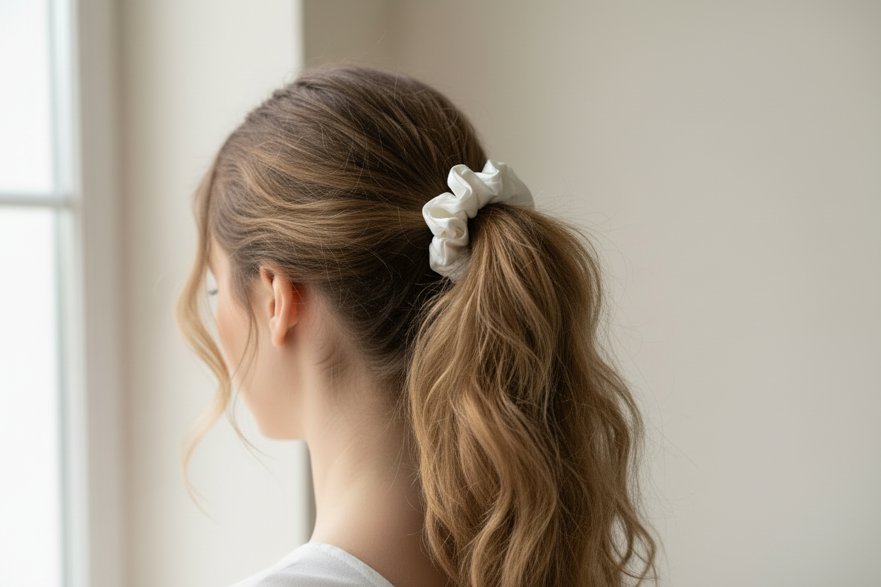 Ivory скрънче в косата - по-малък размер