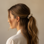 Ivory копринено скрънче в косата - по-малък размер